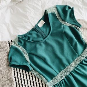 Turquoise Urban Outfitters Dress